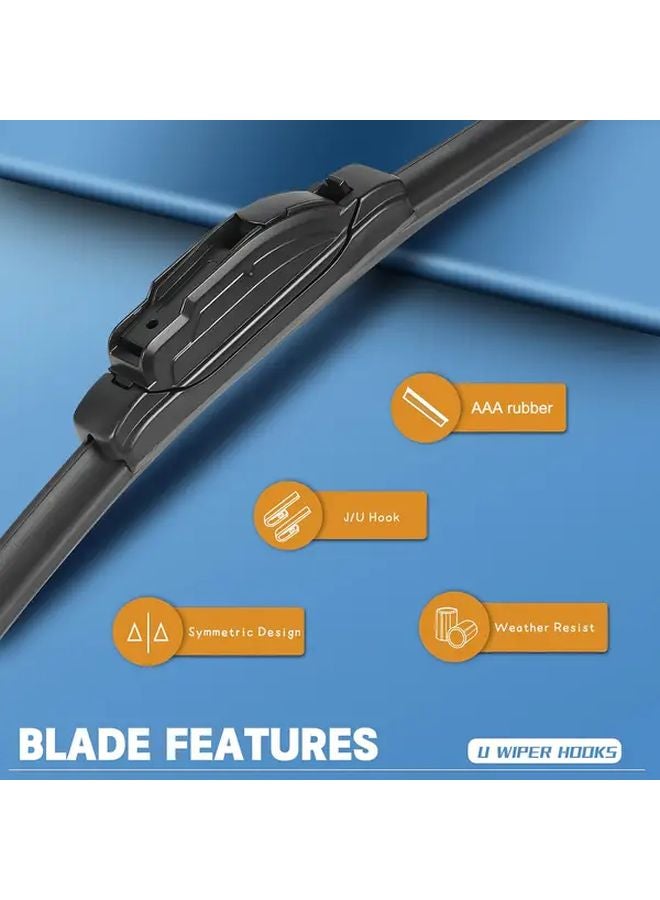 Ford Expedition 2009 2016 Front And Rear Wiper Blades Set Of 3 22 22 16 Inches - Image 4